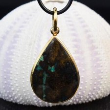 Ciondolo Legno Fossile